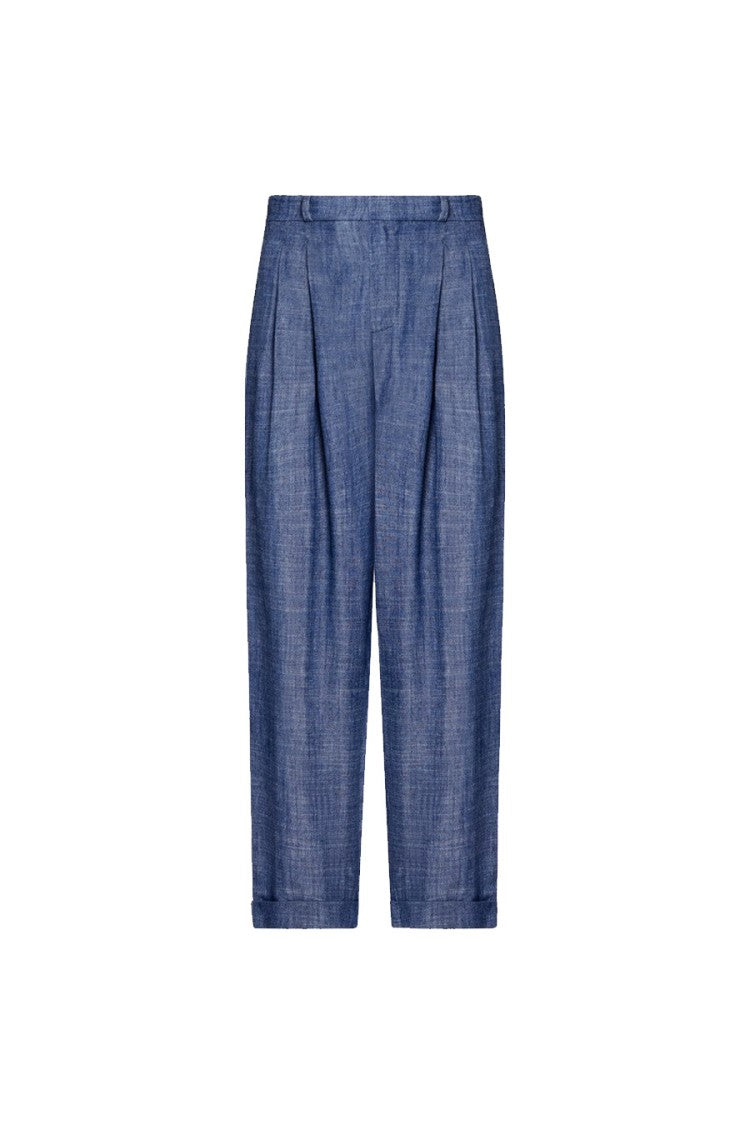 Peuterey Multicolor Cotton-Blend Straight-Leg Pants