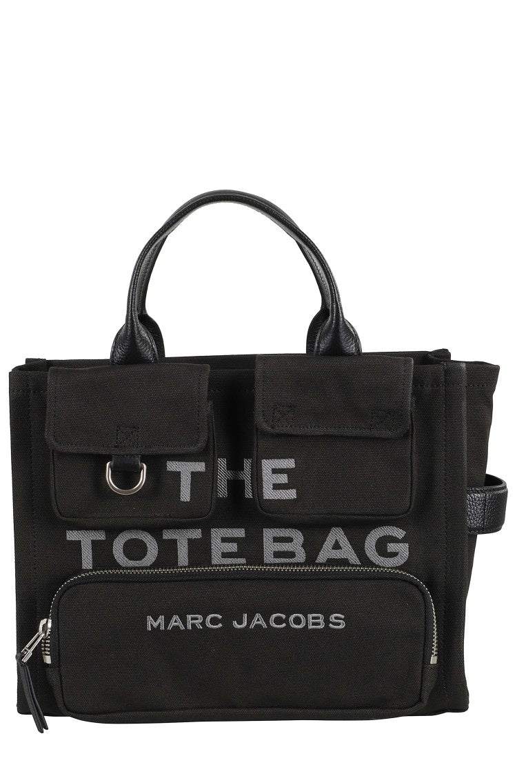 Marc Jacobs Medium Cargo Tote With Leather Handles And Zip Closure