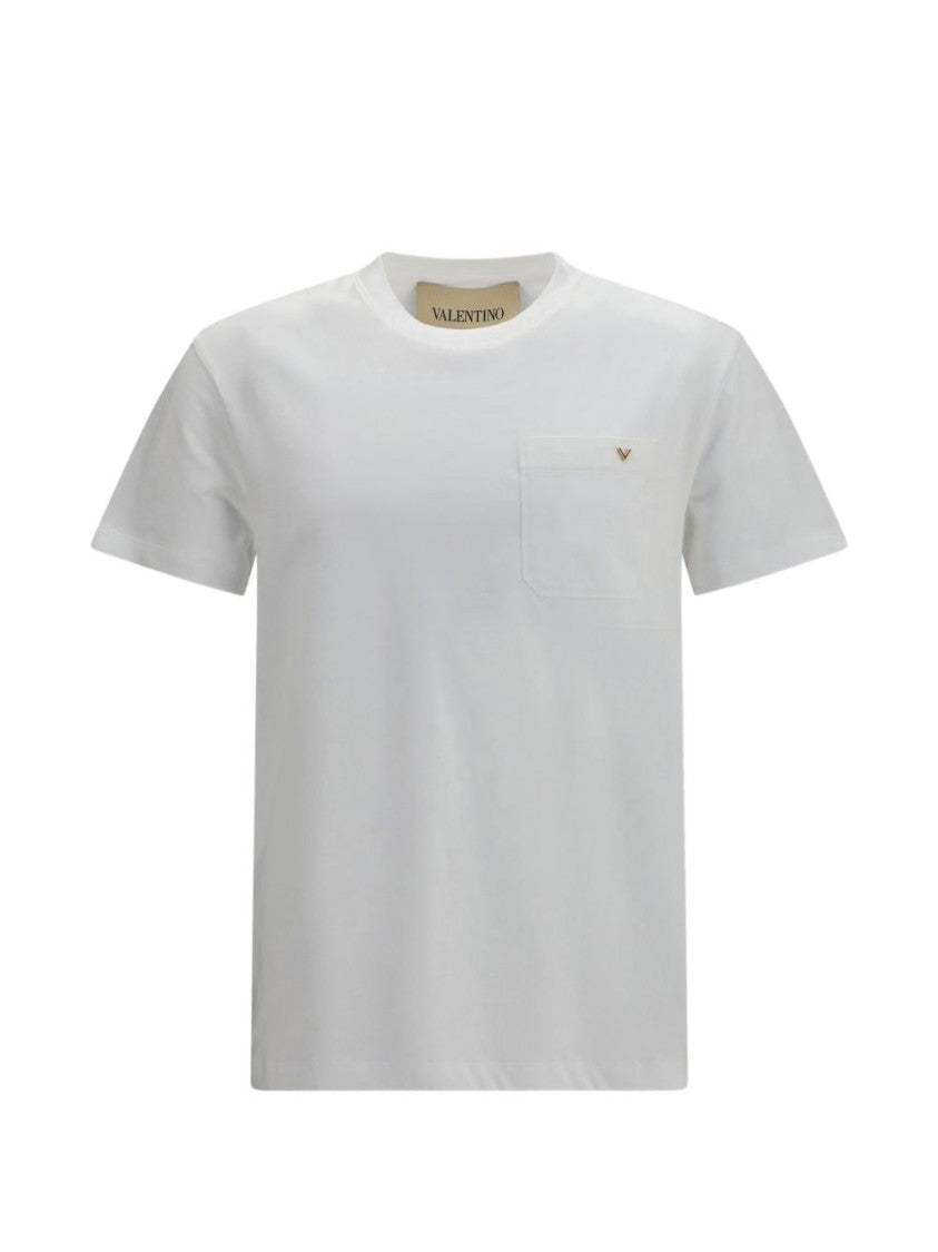 Valentino Garavani Classic Short-Sleeve Metallic T-Shirt