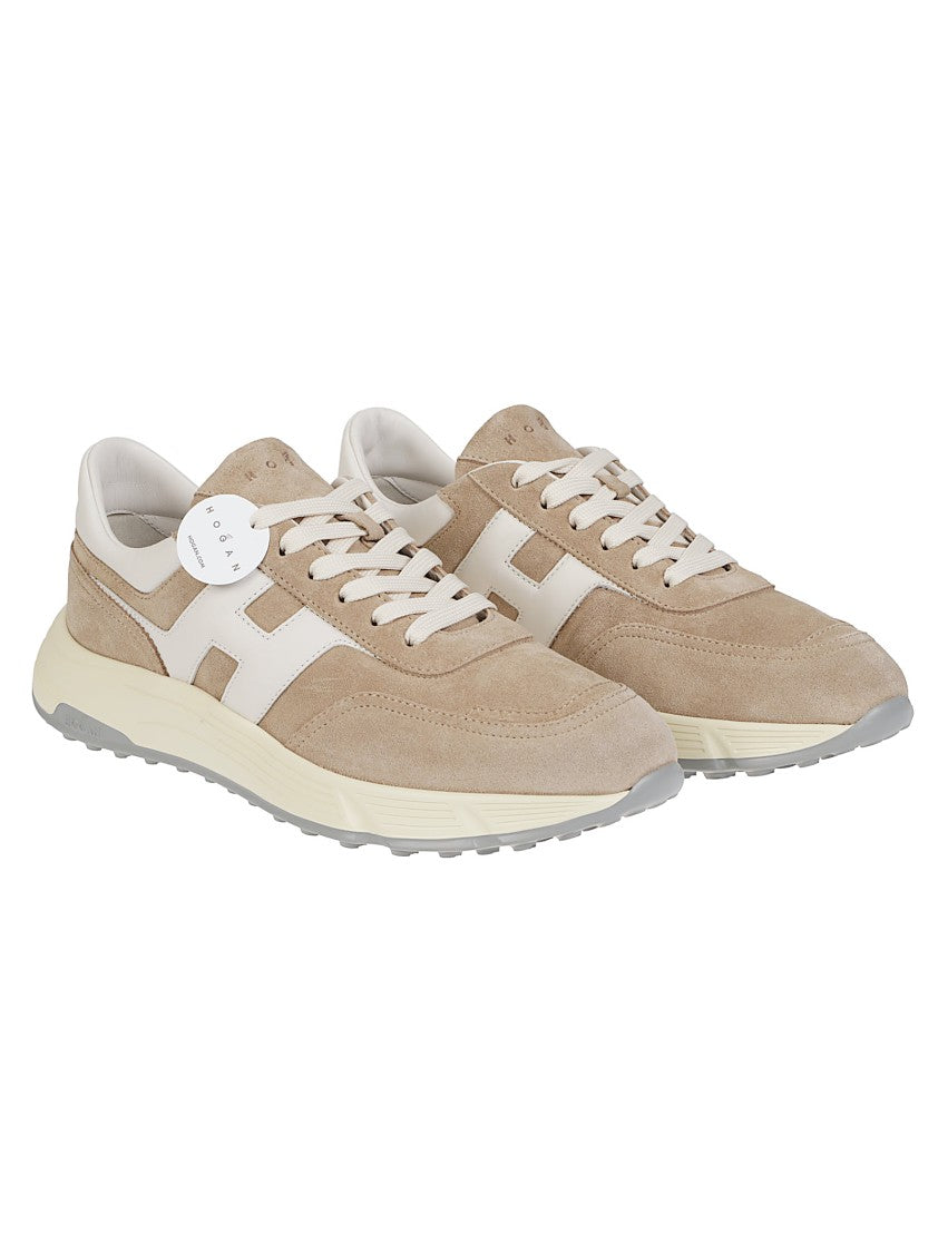 Hogan Hyperlight Calfskin Mutton Leather Sneakers