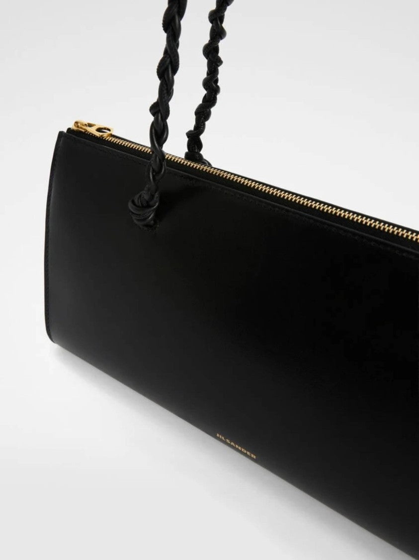 Jil Sander Borsa A Spalla Rectangular Braided Tote