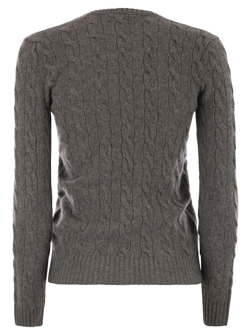 Polo Ralph Lauren Wool And Cashmere Cable Knit Jumper
