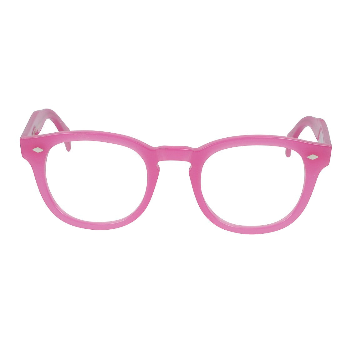 Kador Jolly Cal 49 Translucent Pink Rounded Square Eyeglasses