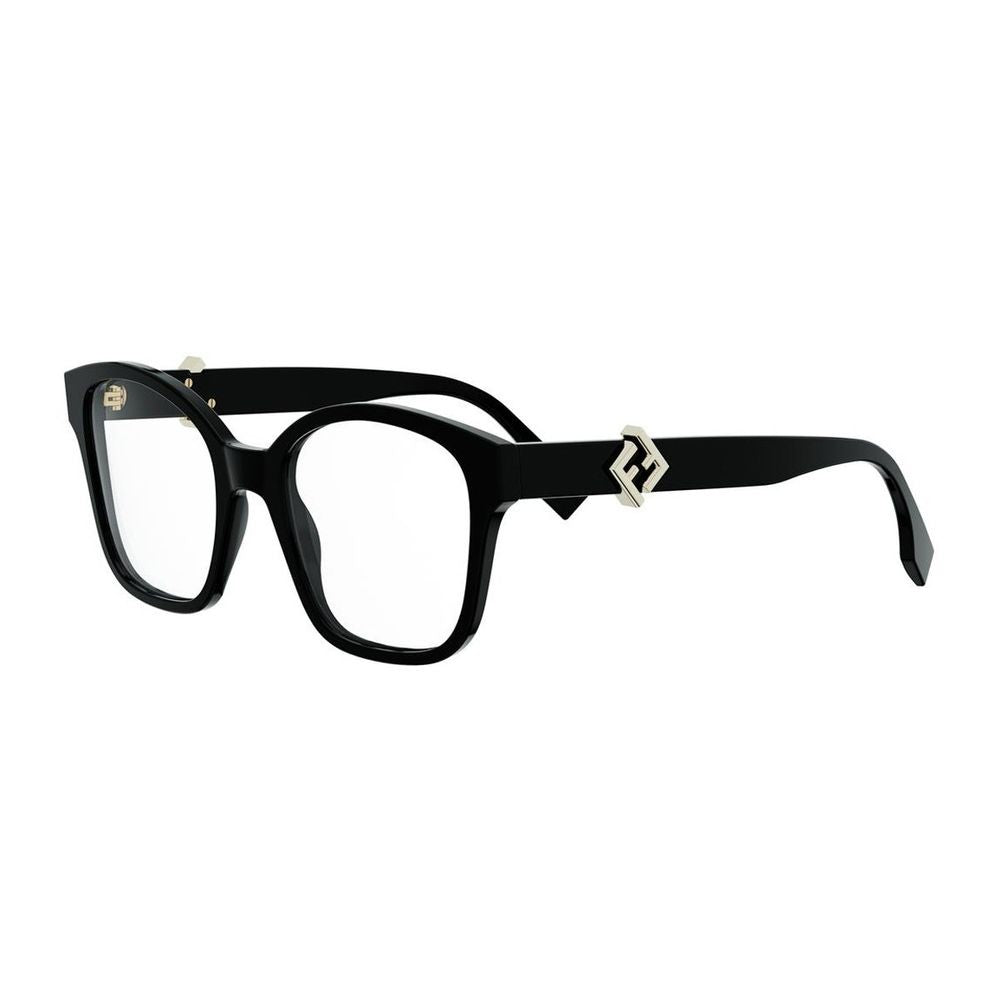 Fendi Ff Diamonds Oversized Square Acetate Optical Frames