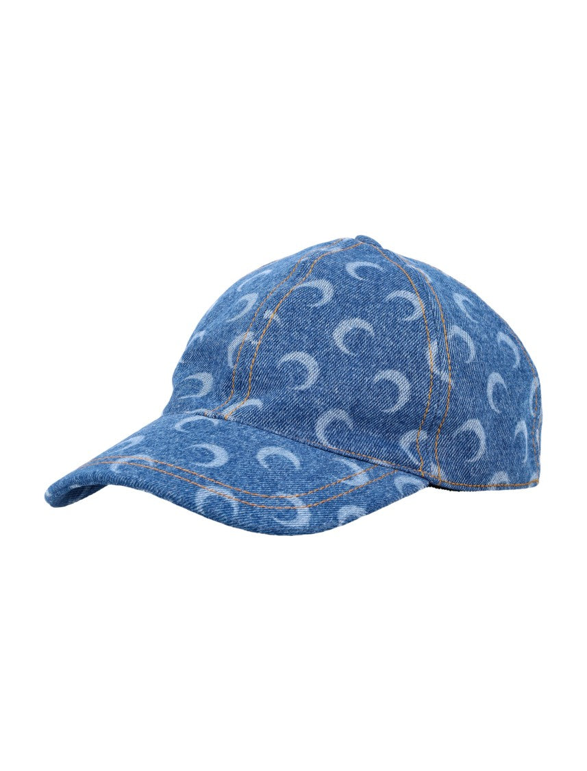 Marine Serre Denim Cap Moon Sneakers