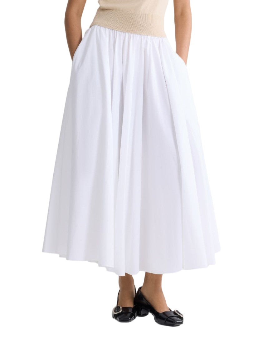 Patou Classic Silhouette Skirt With Flattering Fit