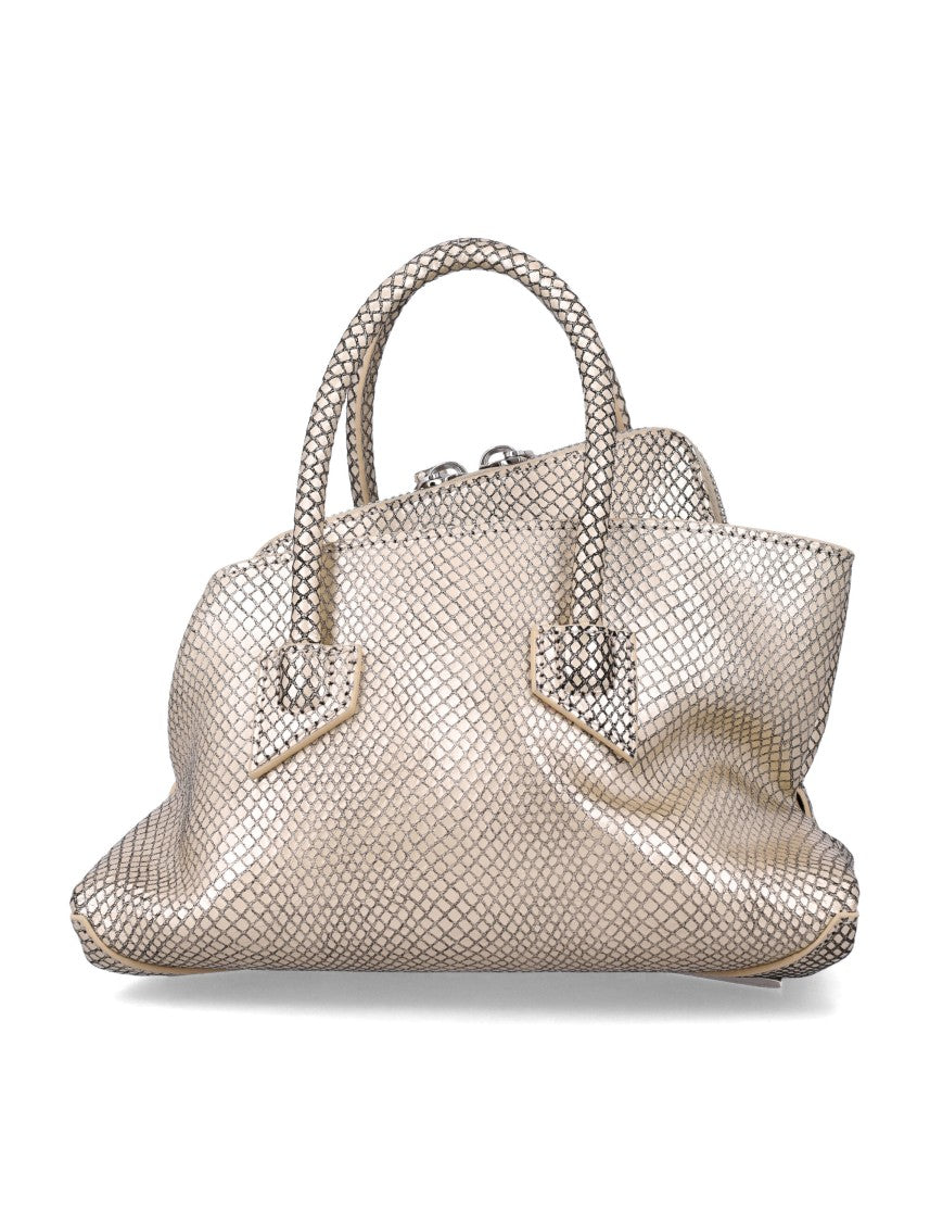 The Attico La Passeggiata Textured Mini Handbag