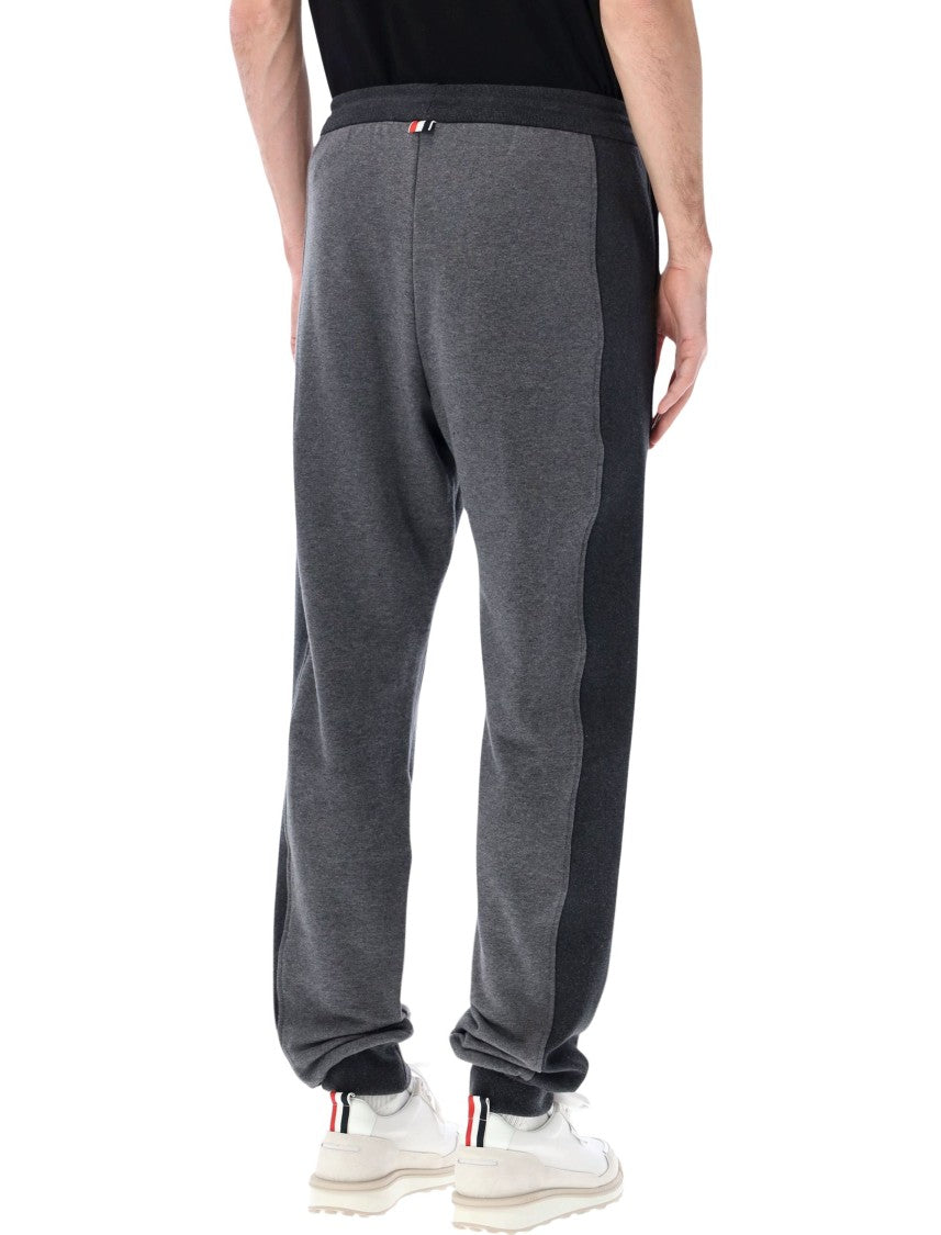 Thom Browne Four Bar Engineered Fleece Sweatpants