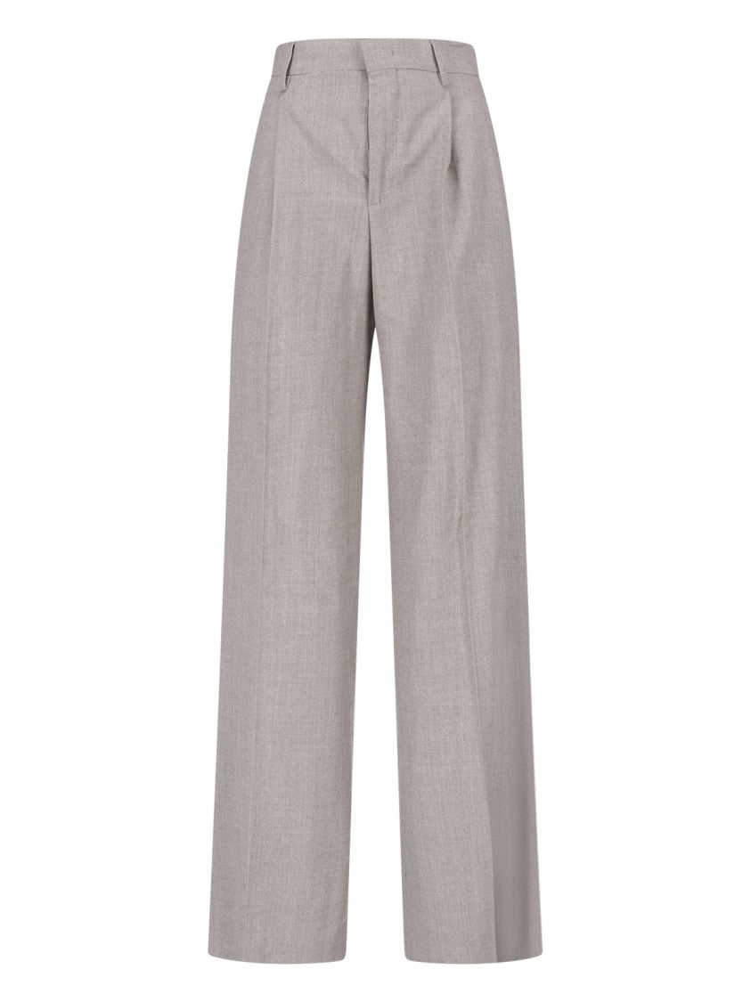Tagliatore Double-Breasted Taupe Suit With Tailored Finish