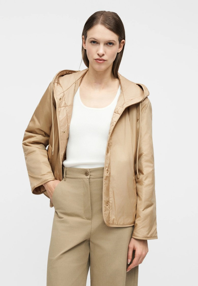 Max Mara Beige Cotton Blend Casual Jacket