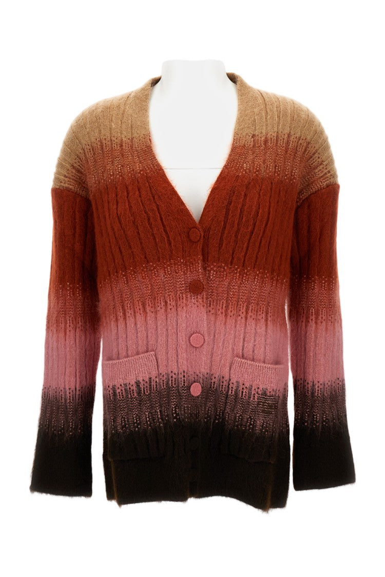 Fendi Wool Mohair Cardigan