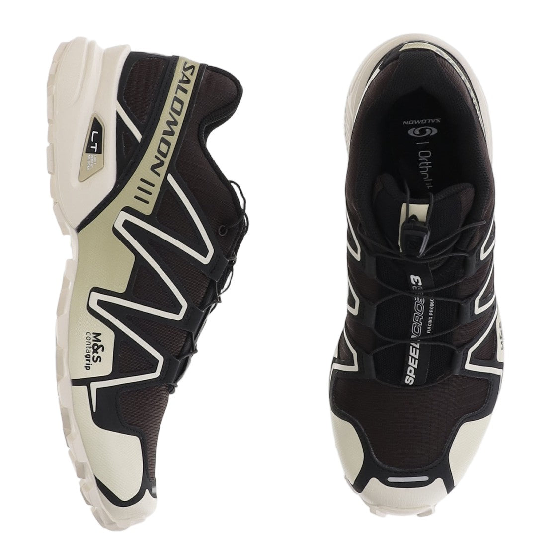 Salomon Multi-Sport Sneakers With Quicklace Technology And Panel Design