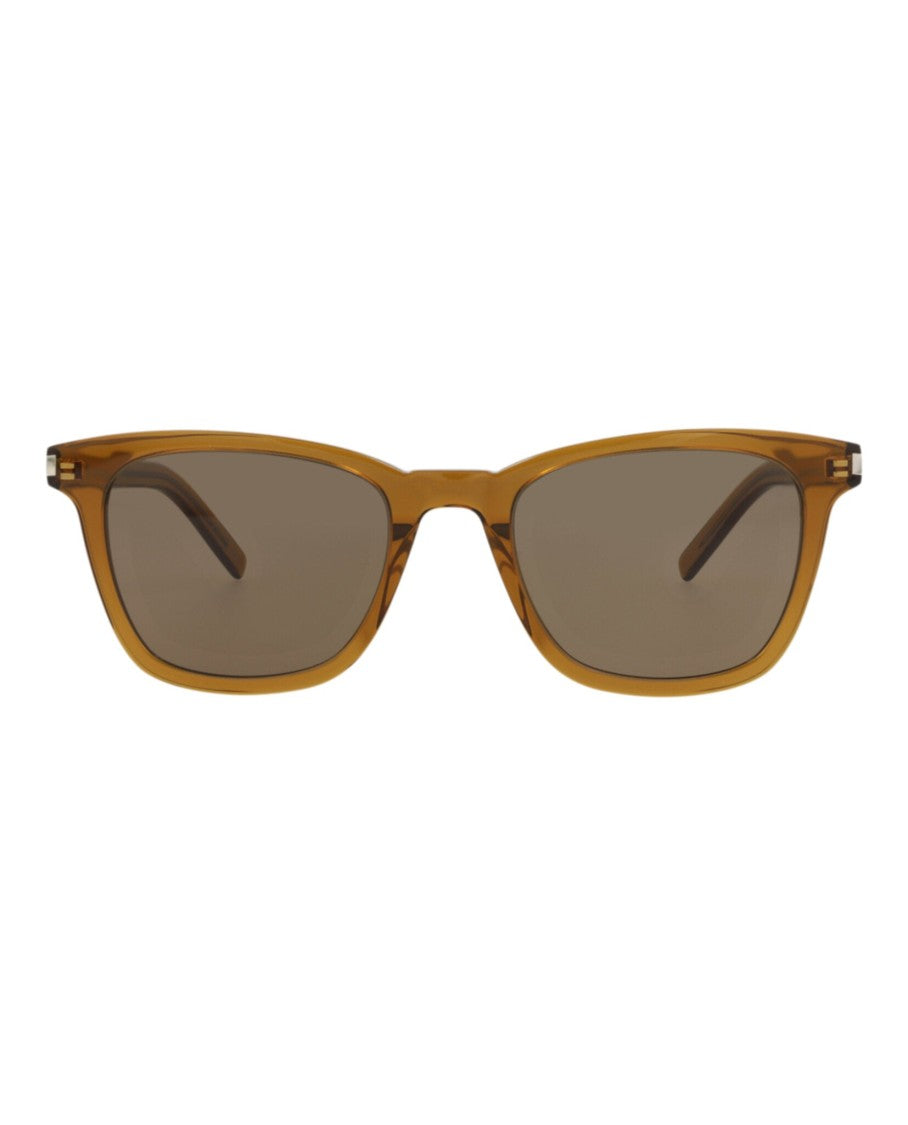 Saint Laurent Square-Frame Recycled Acetate Sunglasses