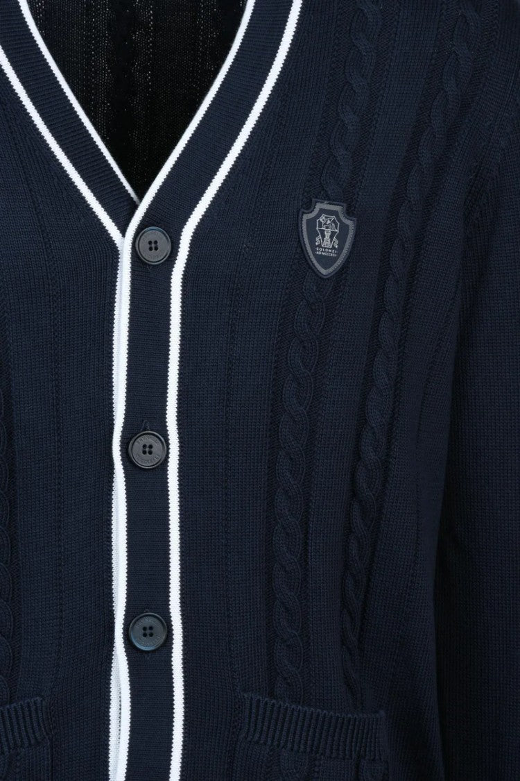 Brunello Cucinelli Cotton Cardigan - Blue