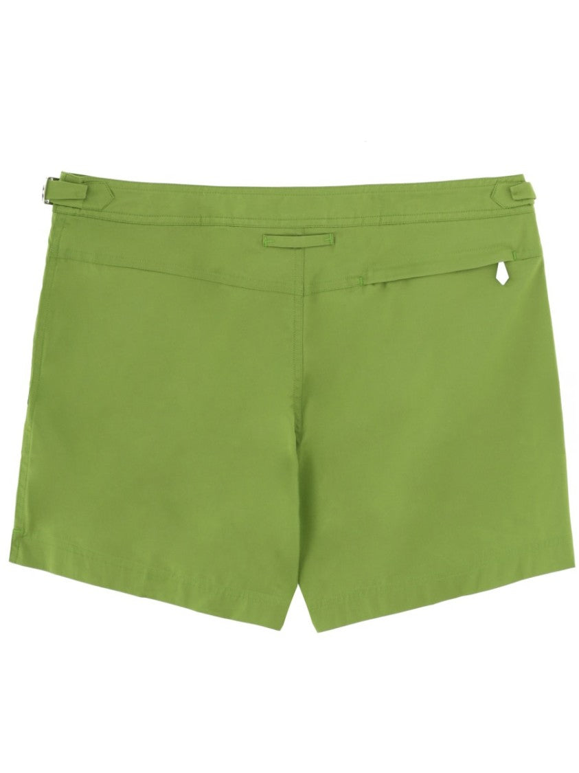 Tom Ford Light Green Side Tabs Swim Shorts