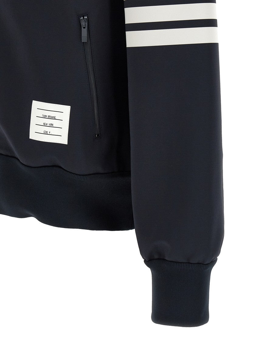 Thom Browne Tech Viscose Bomber Jacket