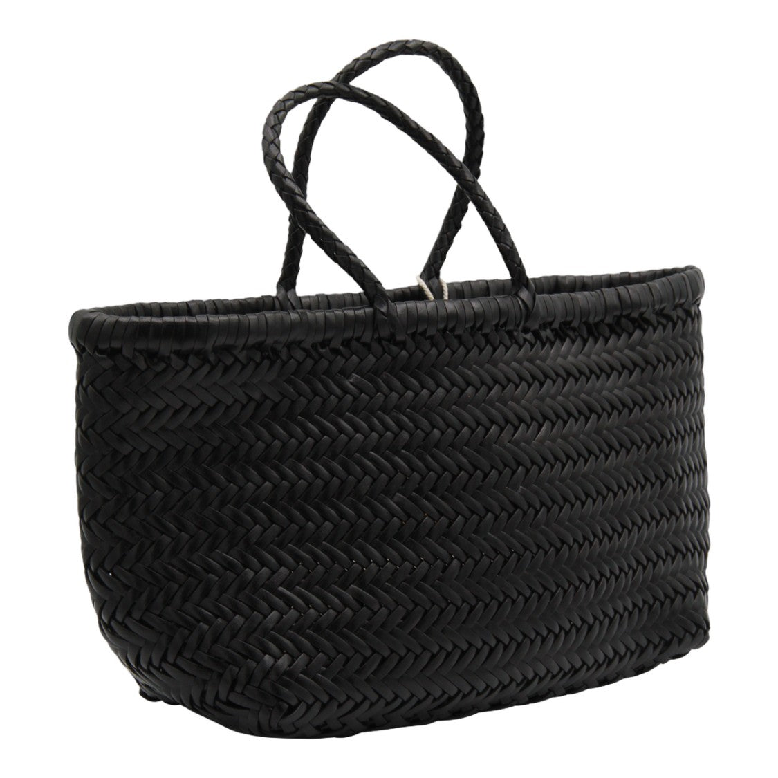 Dragon Diffusion Woven Tote Bag With Herringbone Pattern