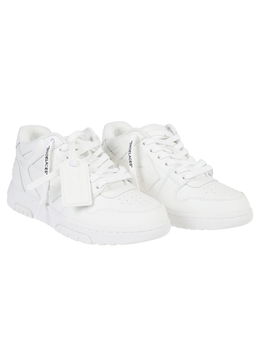 Off-White Out Of Office White Low-Top Leather Sneakers