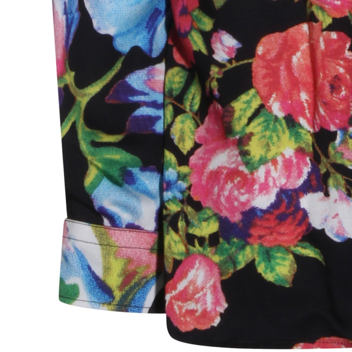 Moschino Tailored Black Shirt With Button-Down Front