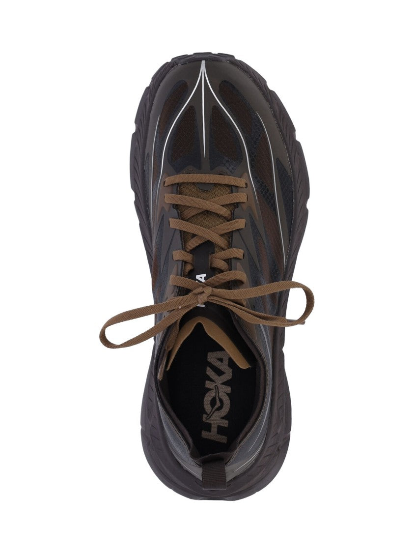 Hoka "Matafe Speed 4 Lite" Sneakers – Brown/Black