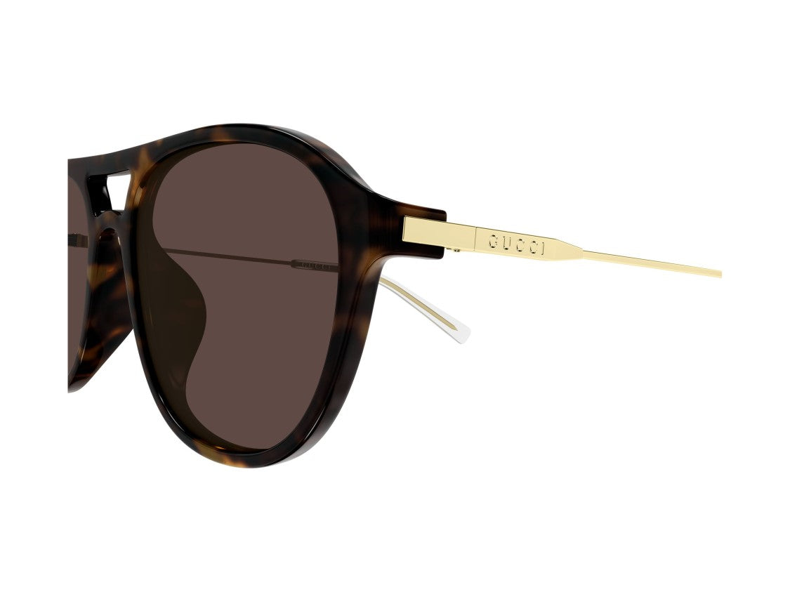 Gucci Gg2254sk Tortoiseshell Oversized Sunglasses