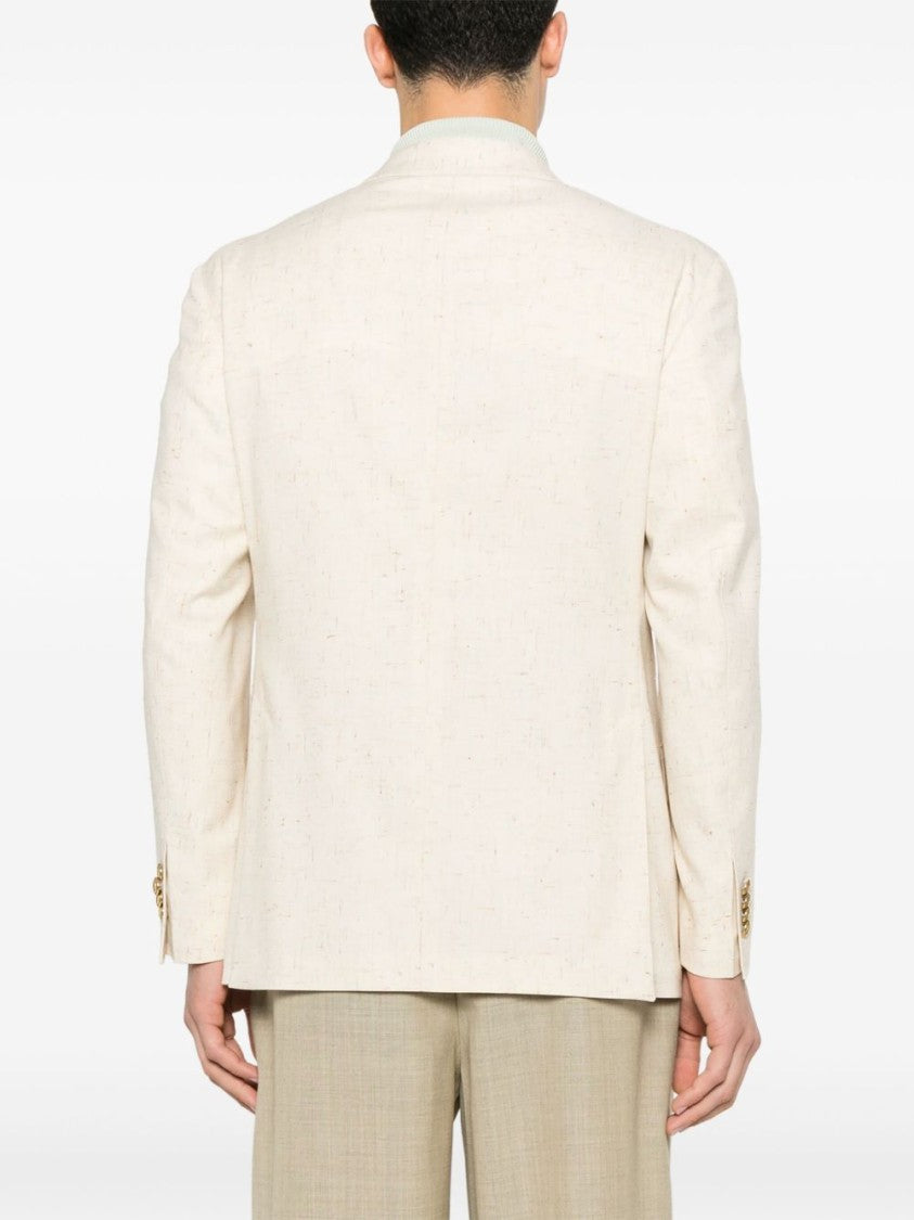Gabriele Pasini Double-Breasted Buttoned Blazer With Flap Pockets