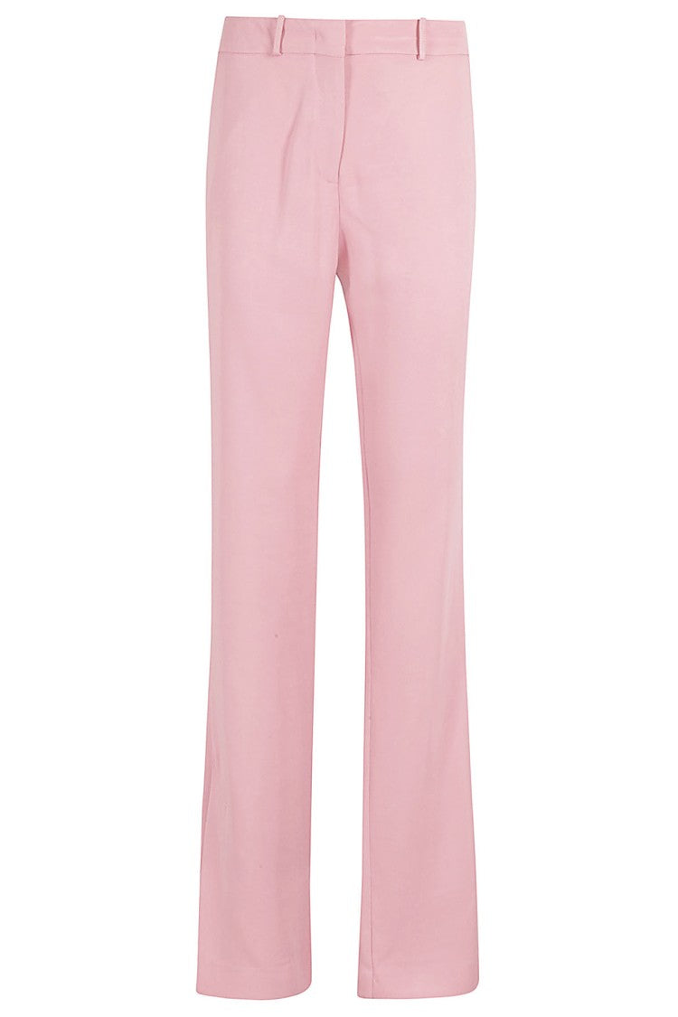 Federica Tosi Flared Blush Pink Trousers