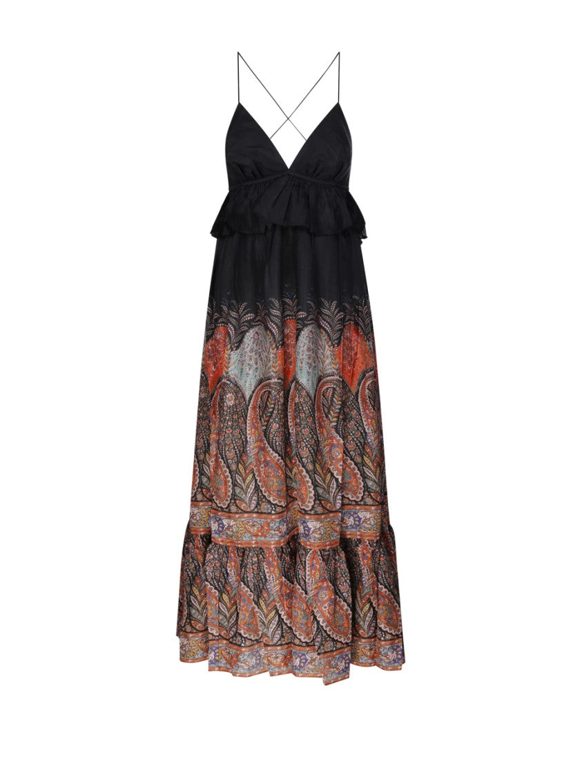 Zimmermann Rhiannon Ruffle Maxi Dress