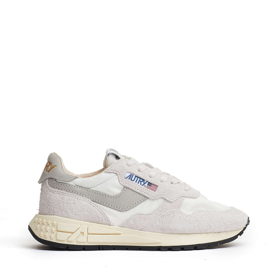 Autry Reelwind Low Nylon Suede Sneakers