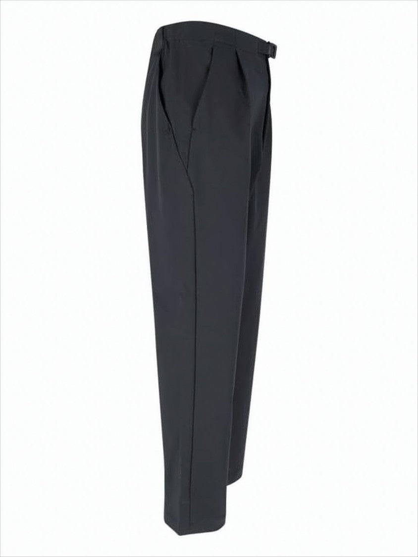 Goldwin Tailored Straight Pants With Subtle Belt Detail