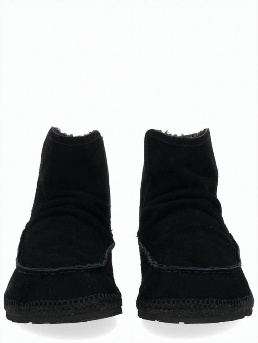 Diesel Soft Suede-Like Black Boots