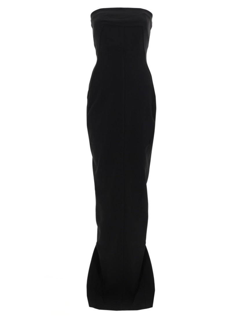 Rick Owens Bustier Gown Viscose Evening Dress