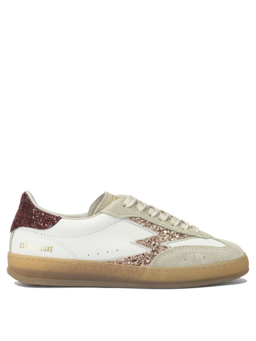 Moaconcept Low-Top Sneakers With Glitter Detailing