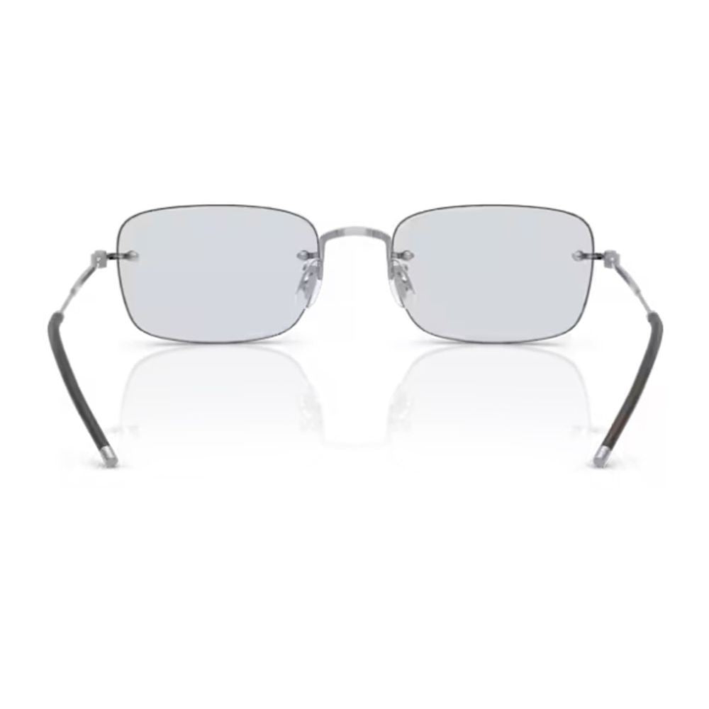 Oliver Peoples Ov1359t Tk-10 Rimless Rectangular Titanium Eyeglasses