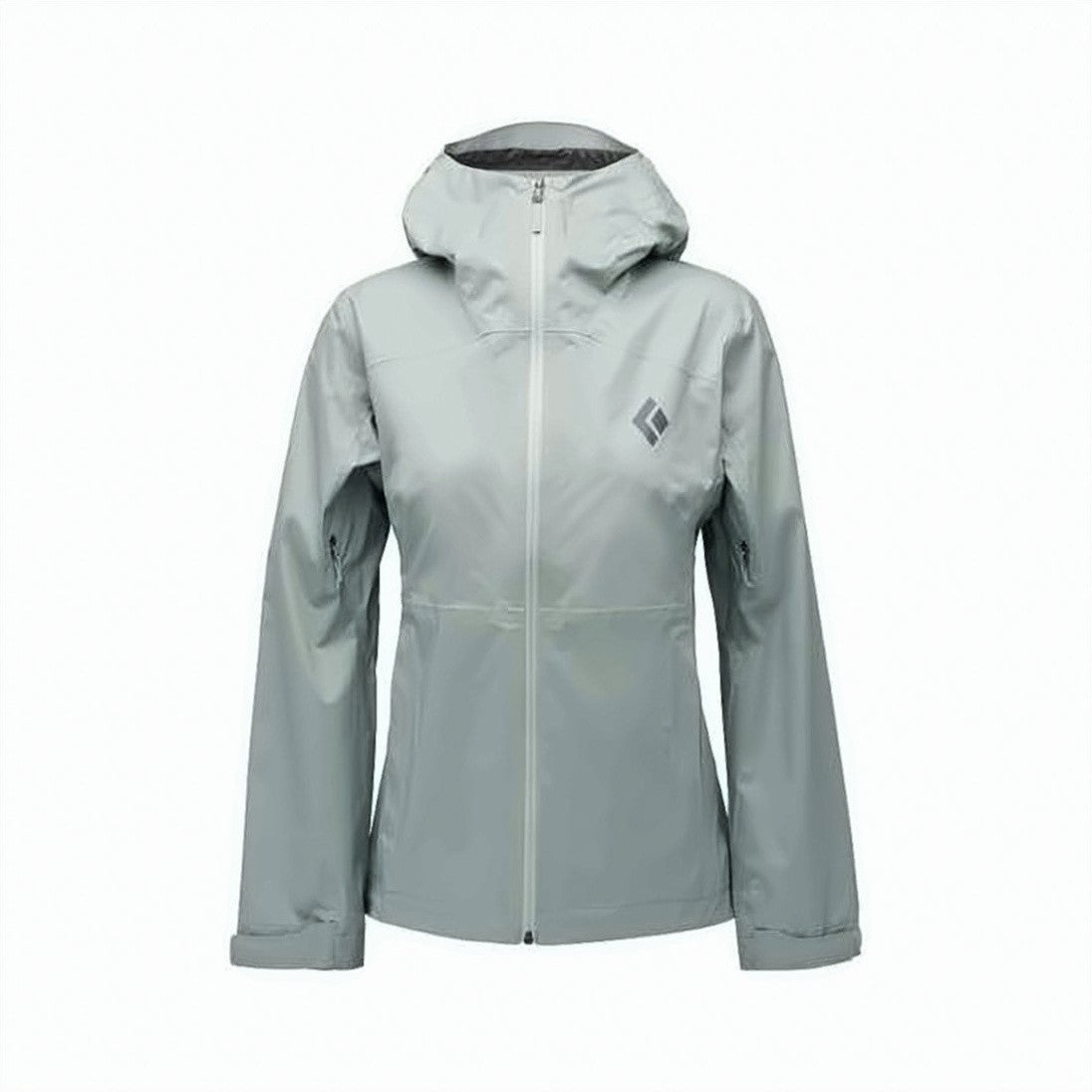 Black Diamond Full-Zip Lightweight Jacket With Attached Hood