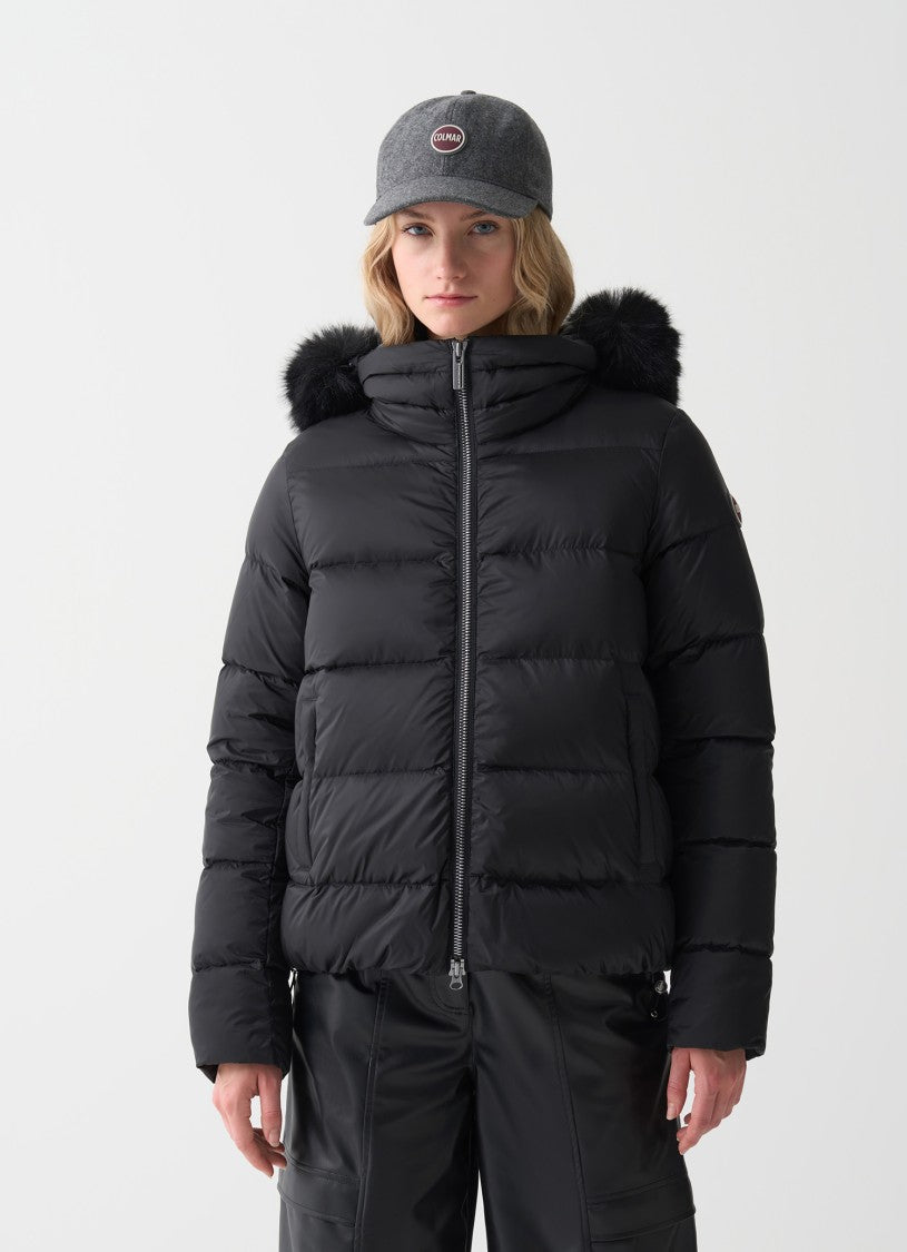 Colmar Originals High-Neck Synthetic-Fur Puffer