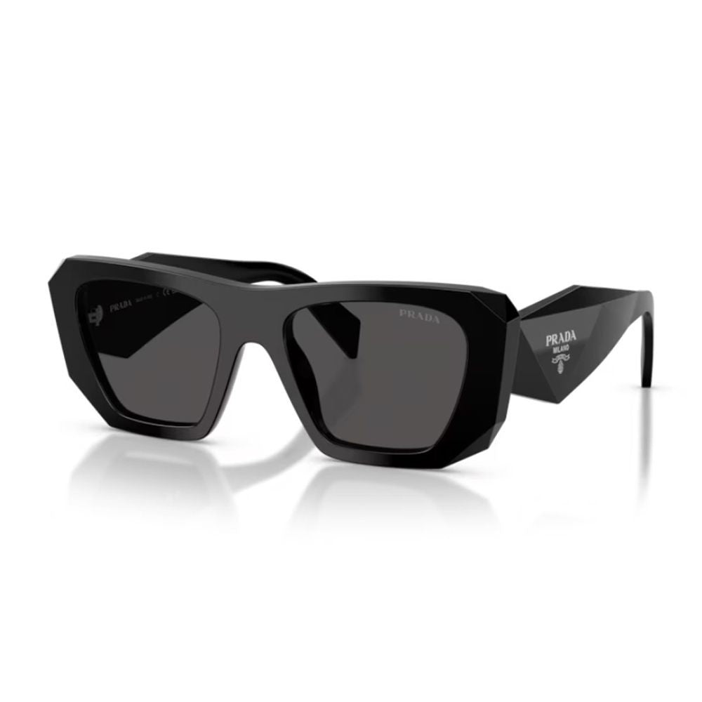 Prada Pr B18s Symbole Oversized Geometric Sunglasses