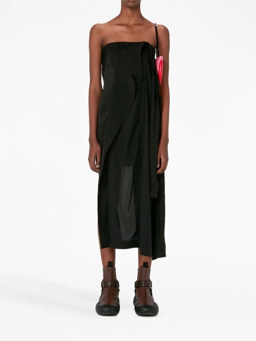 J. W. Anderson Deconstructed Strapless Minidress