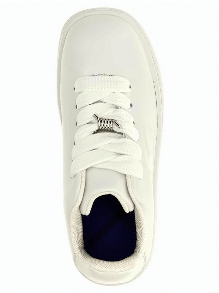 Burberry Low-Top Sneakers With Metallic Accents