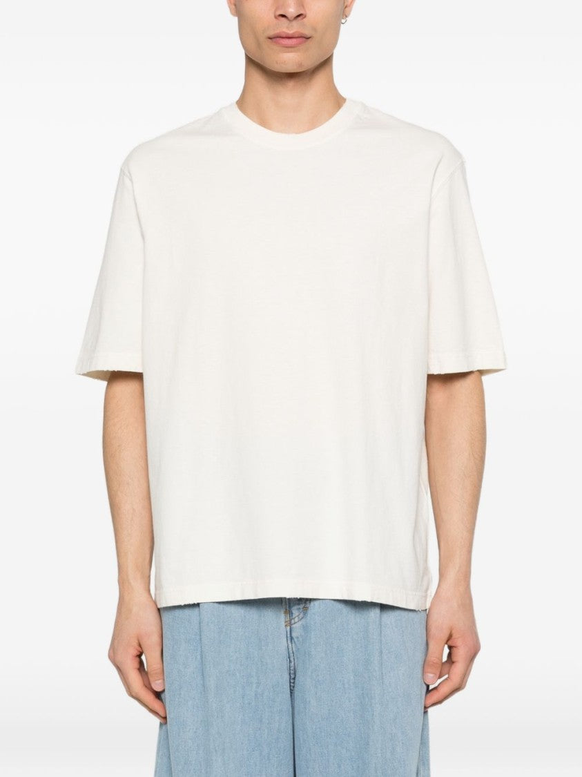 Golden Goose Silk And Nylon Straight Hem T-Shirt