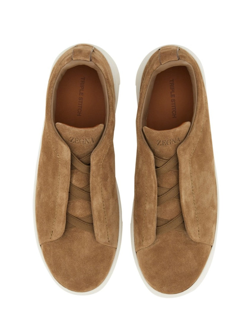 Zegna Suede Sneaker