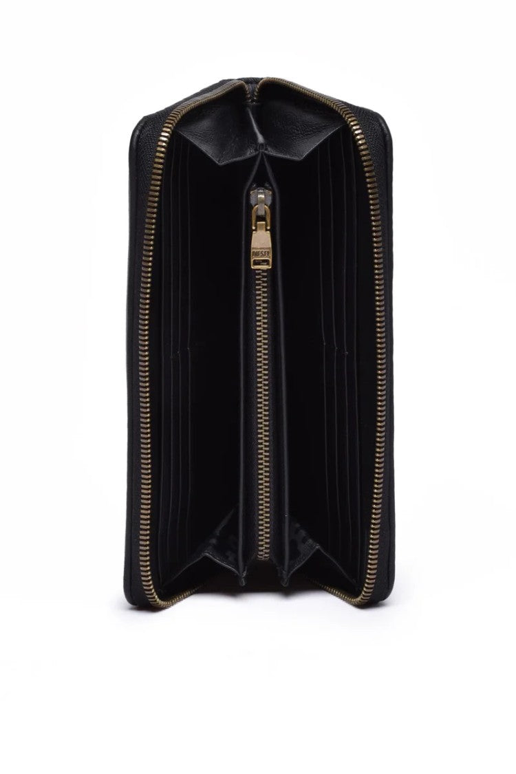 Diesel Leather Wallet - Black