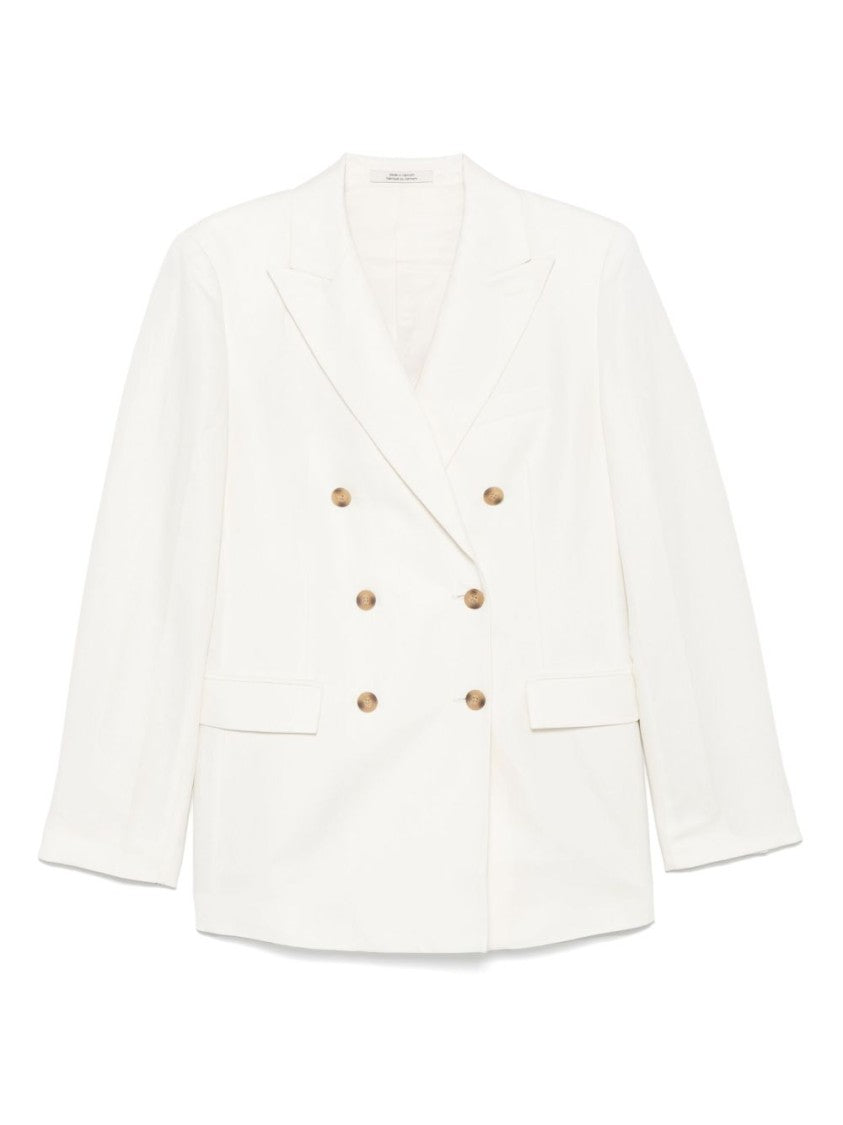 Calvin Klein Tech Texture Waistcoat With Peak Lapels And Flap Pockets