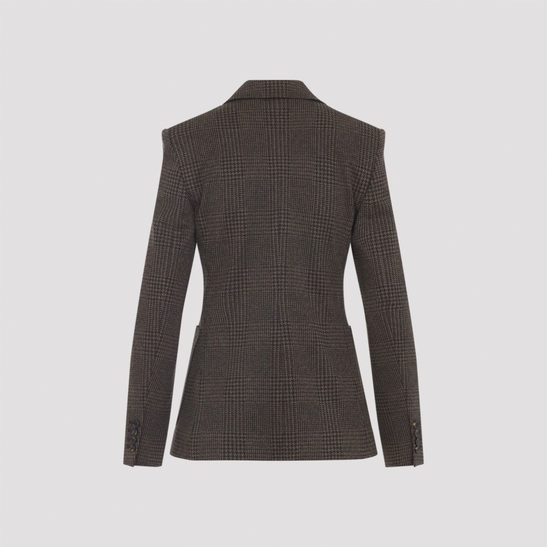 Max Mara Zulma Brown Cotton And Wool Jacket