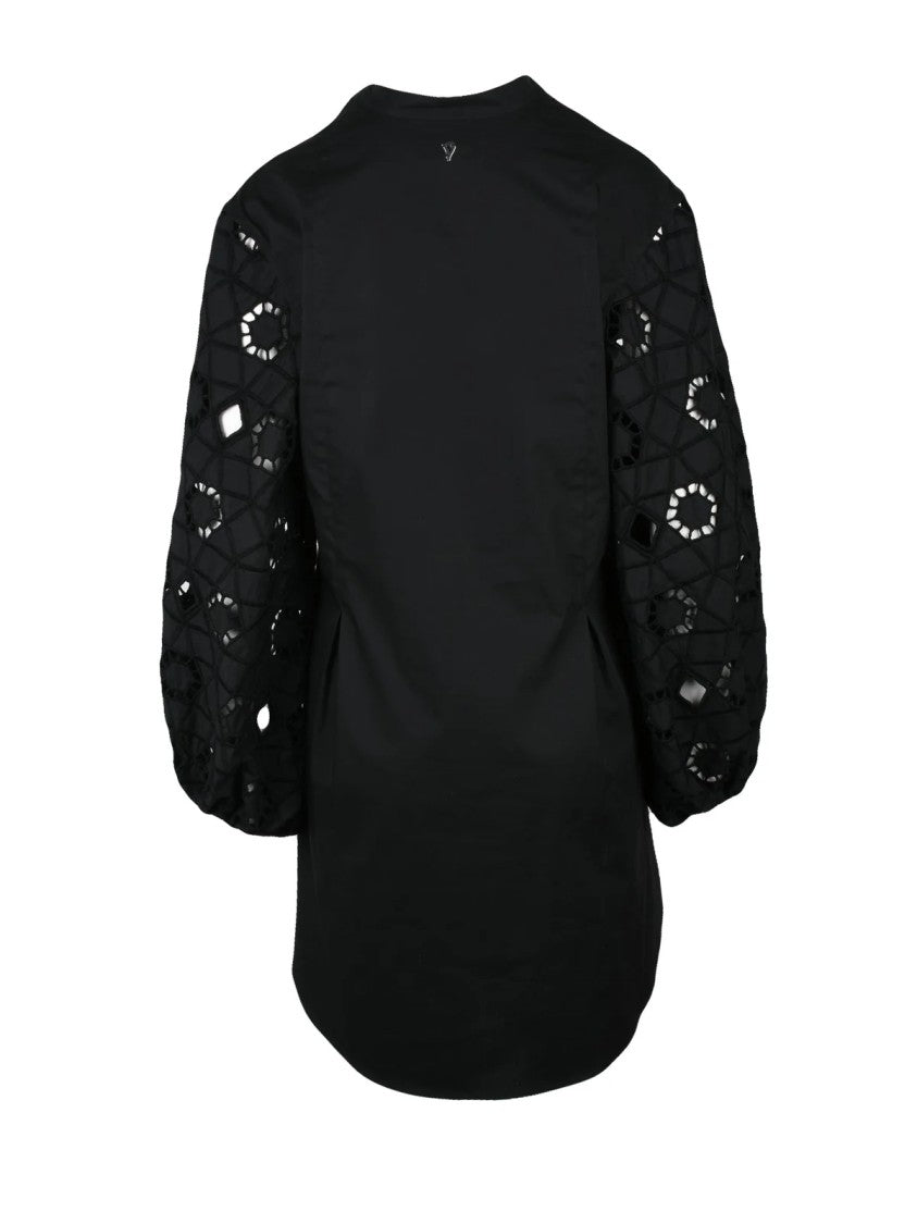 Dondup Cotton Tunic Dress - Black