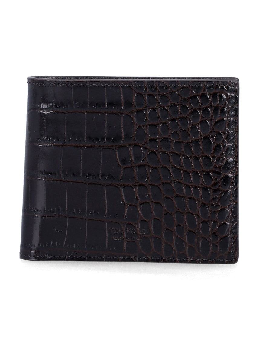 Tom Ford Croc Leather Wallet