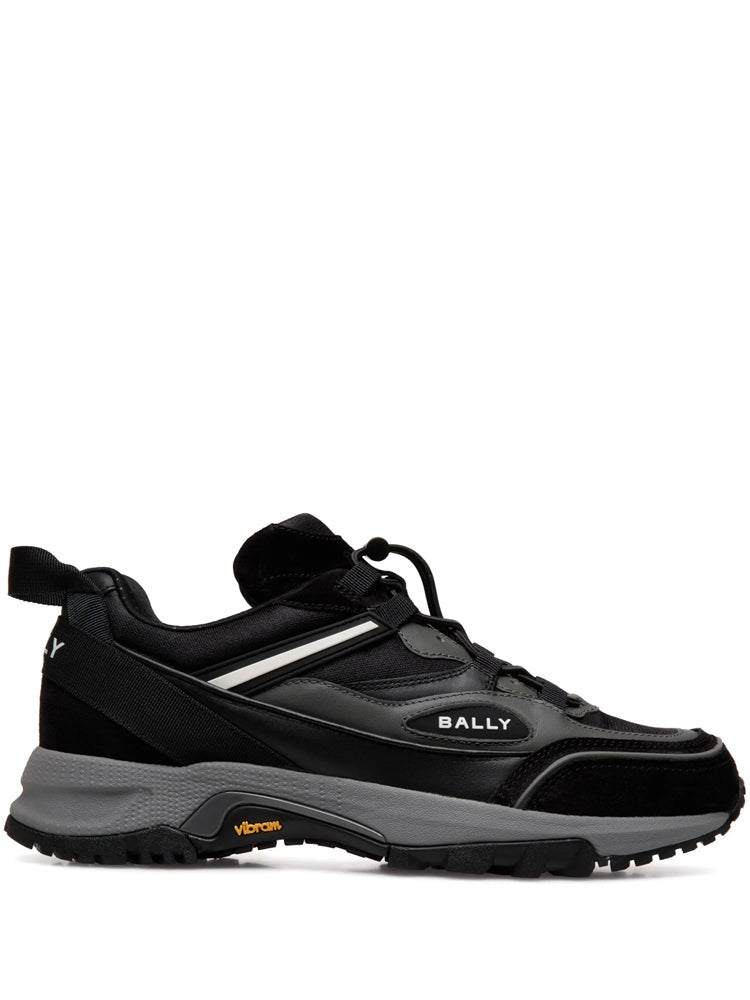 Bally Multicolour Low-Top Textured Leather Sneakers