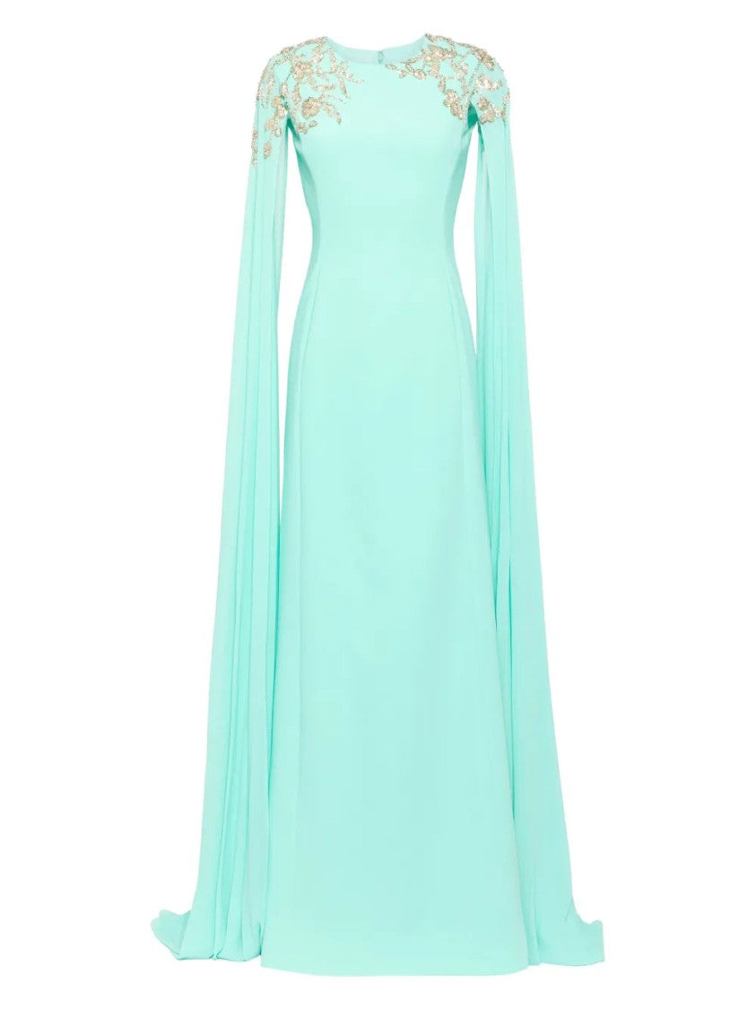 Saiid Kobeisy Embellished Crepe Kaftan