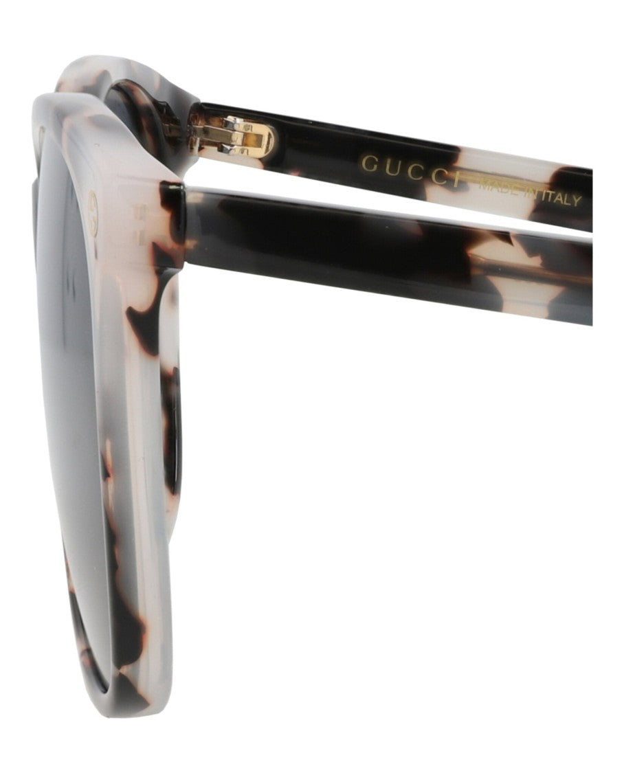 Gucci Round-Frame Acetate Sunglasses