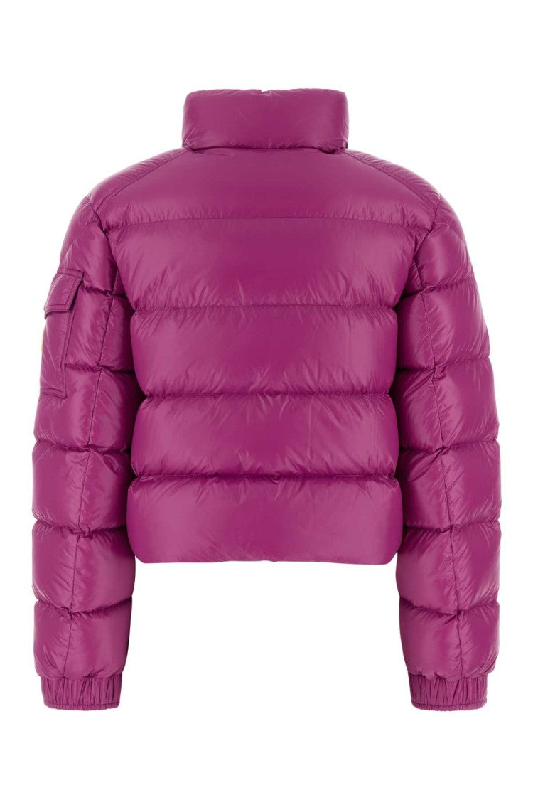 Moncler Fuchsia Nylon Petra Down Jacket